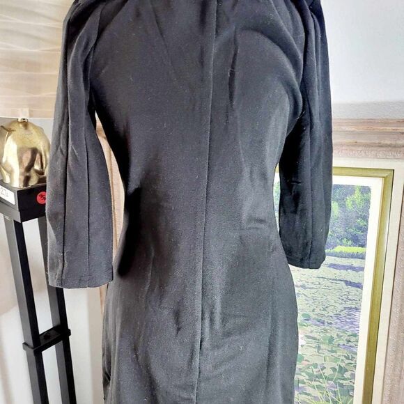 LUCY PARIS New with tag size Large V neck black dress - Picture 6 of 12